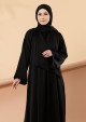 Abaya Hajar - Black