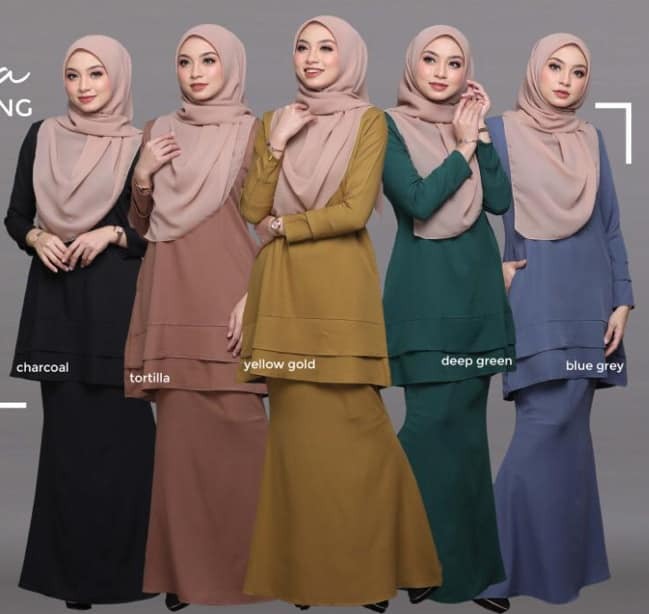 Kurung Bella - Yellow Gold