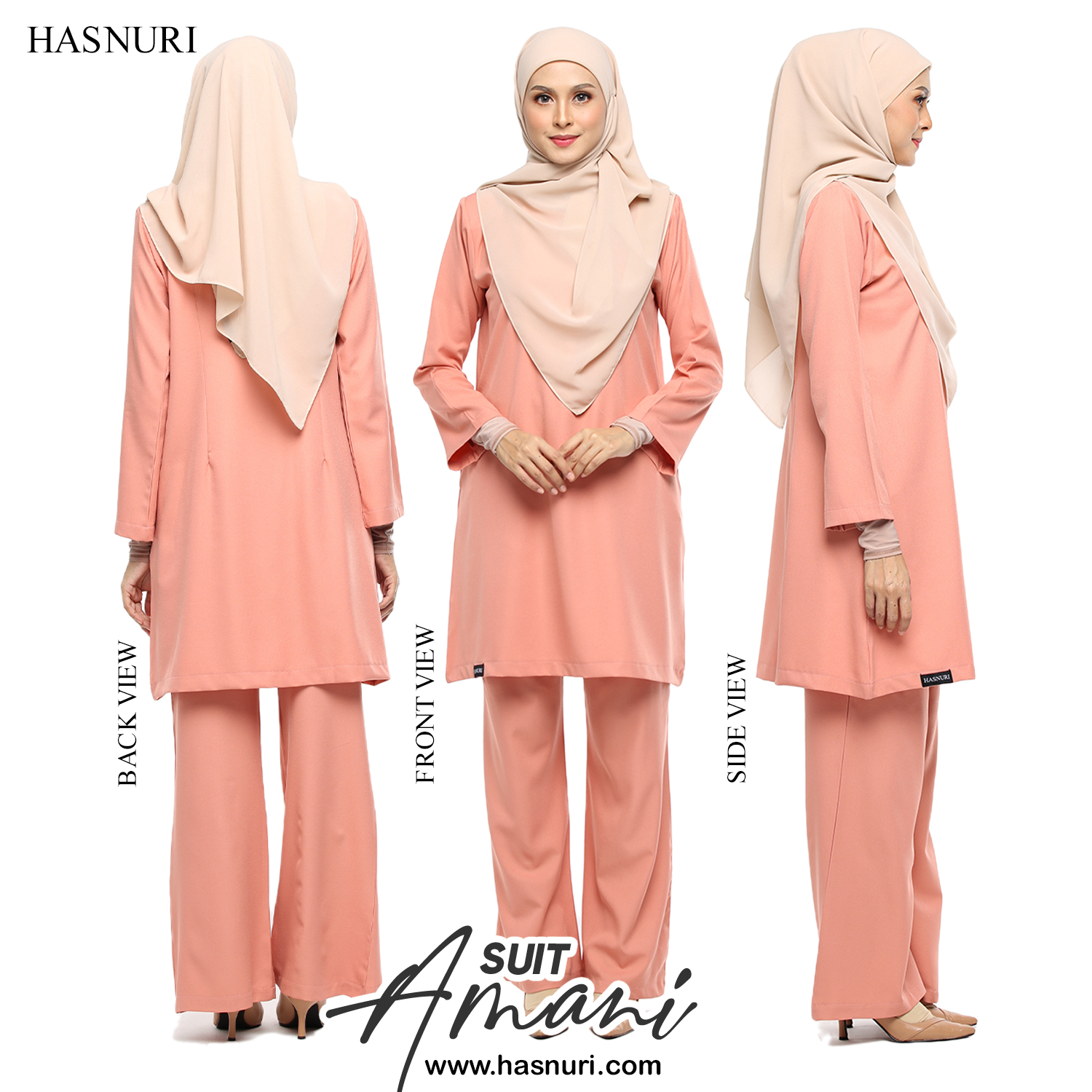 Suit Amani - Peach