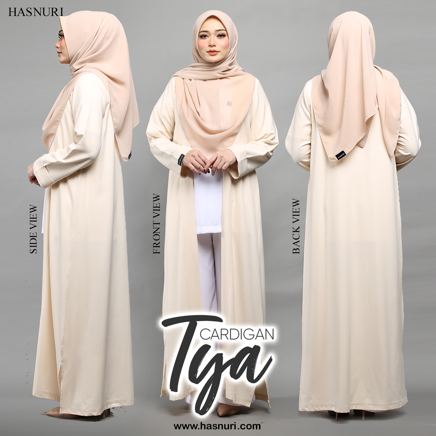 Cardigan Tya - Light Cream