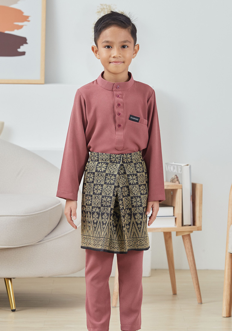 Baju Melayu Fattah Kids - Dusty Pink&w=300&zc=1