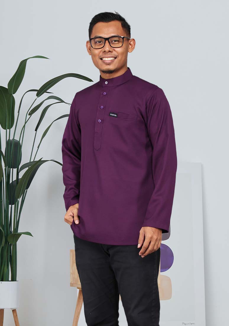 Kurta Wafiy - Dark Purple&w=300&zc=1