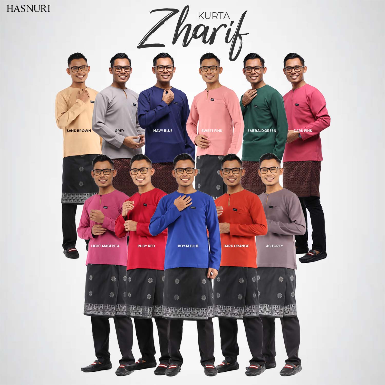 Kurta Zharif - Light  Magenta
