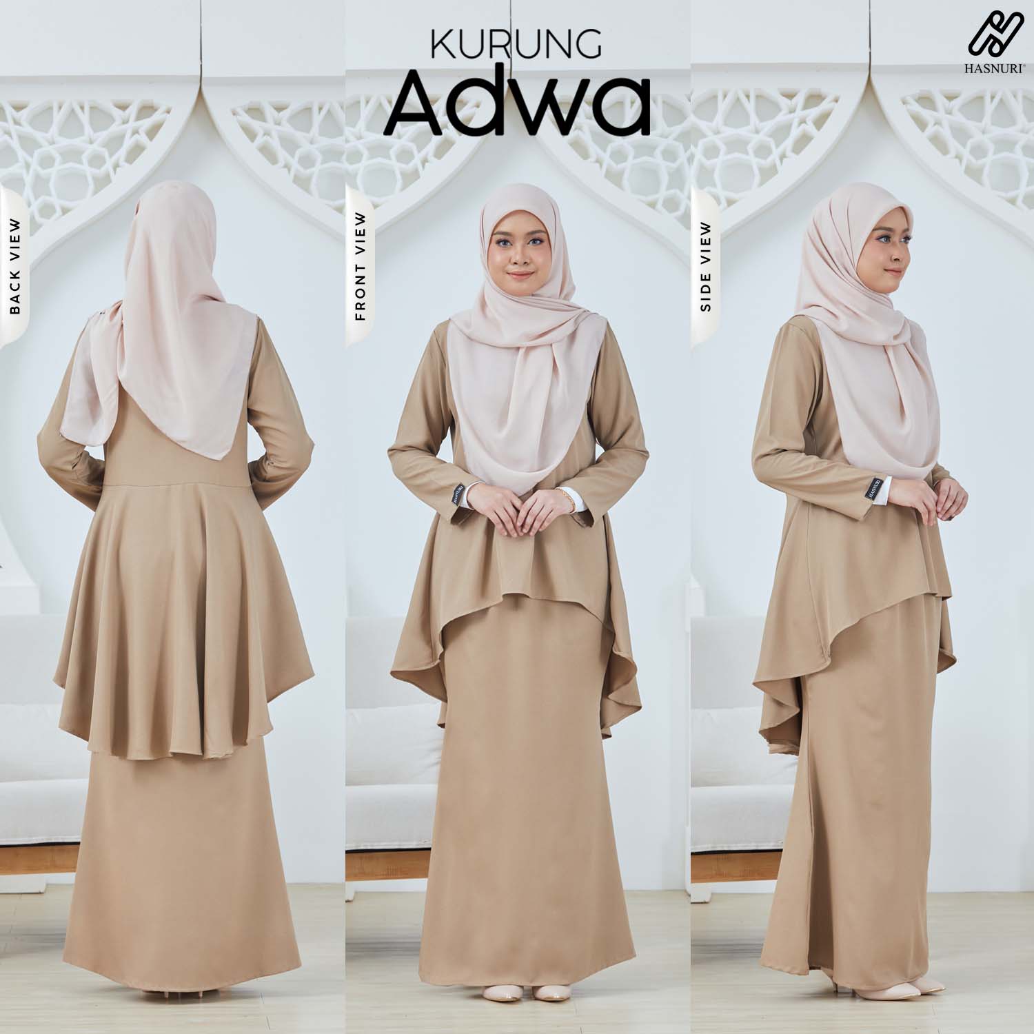 Suit Zulfa - Light Mint