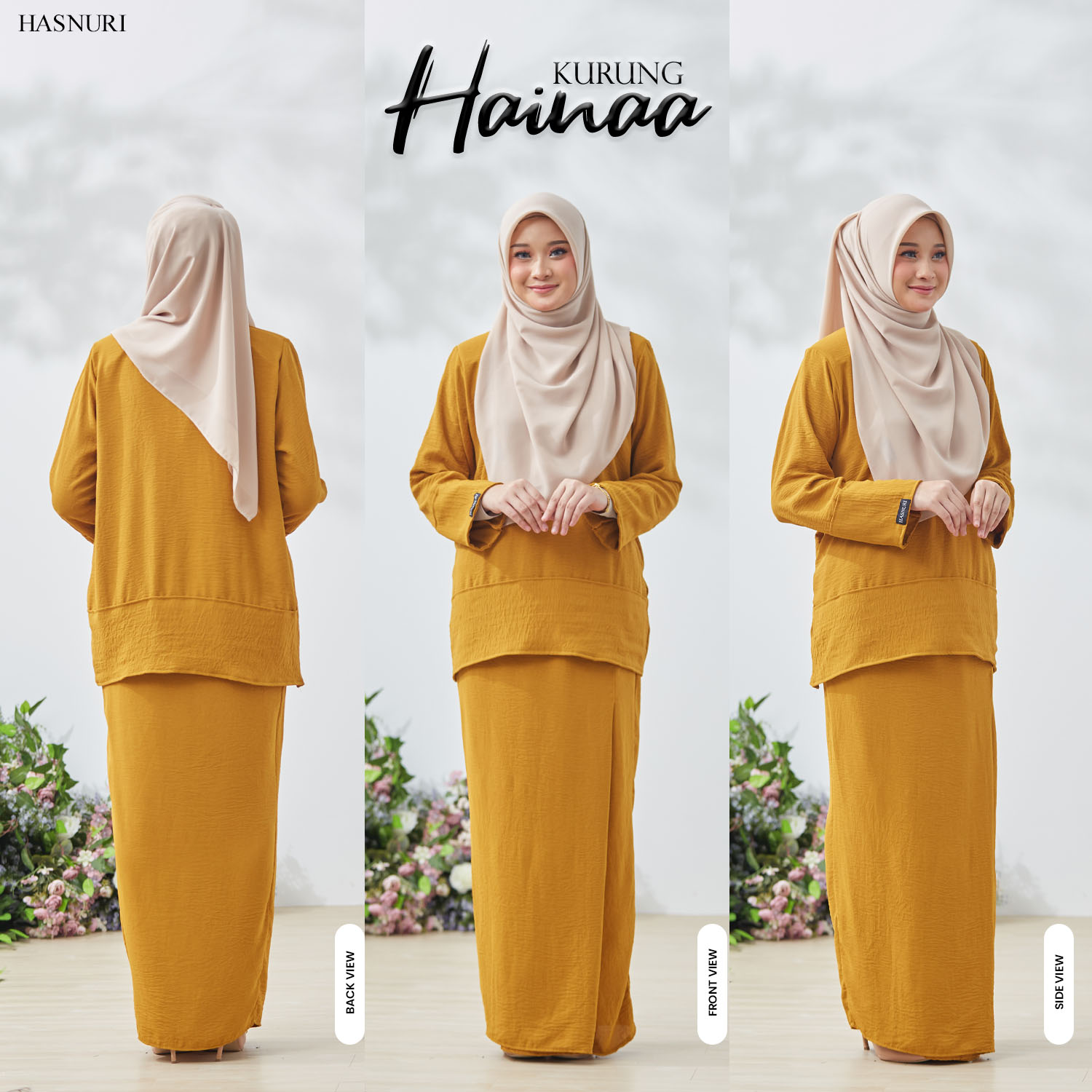 Kurung Hainaa - Ash Brown