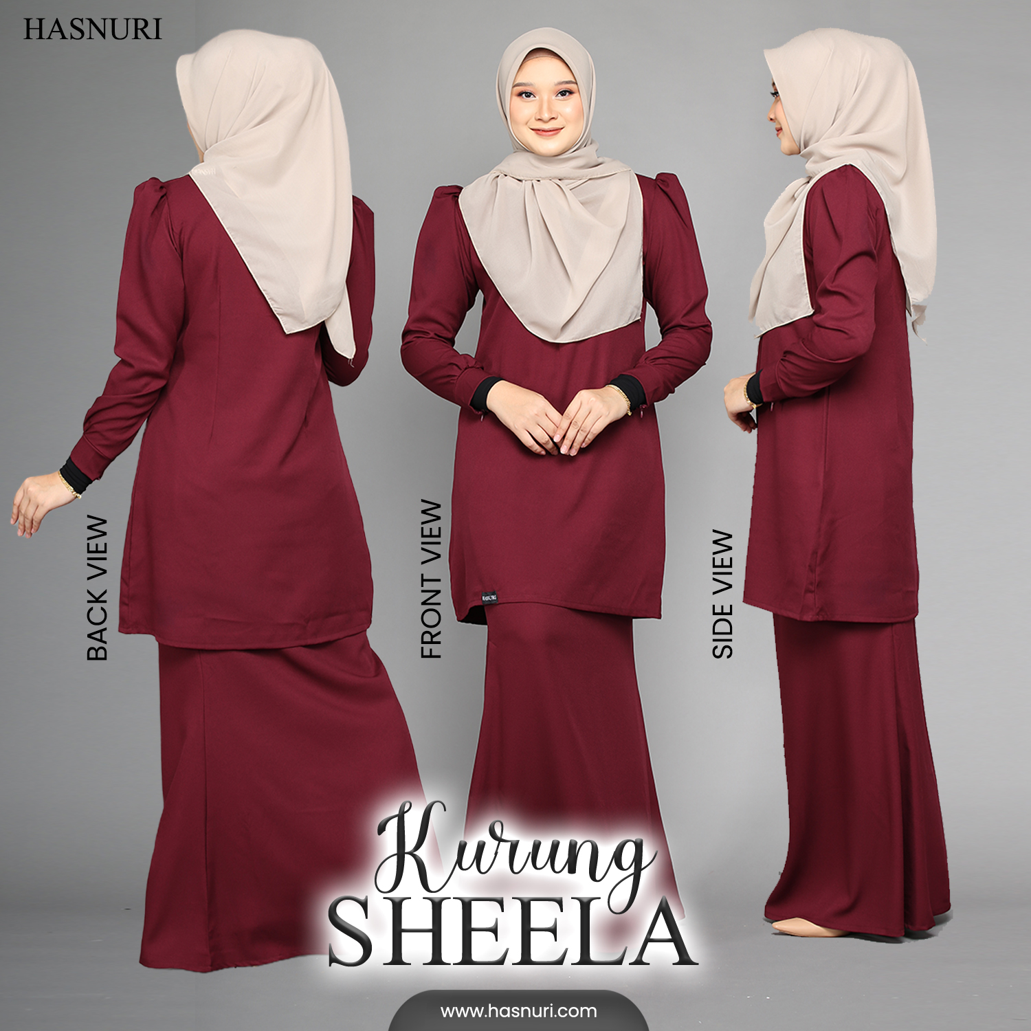 Kurung Sheela - Light Choc