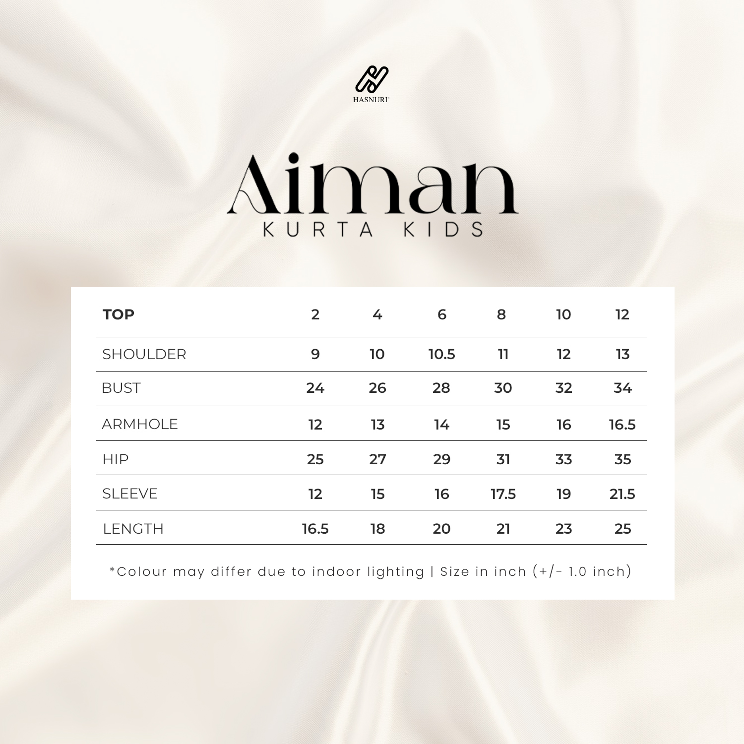 Kurta Aiman Kids - Butter Orange