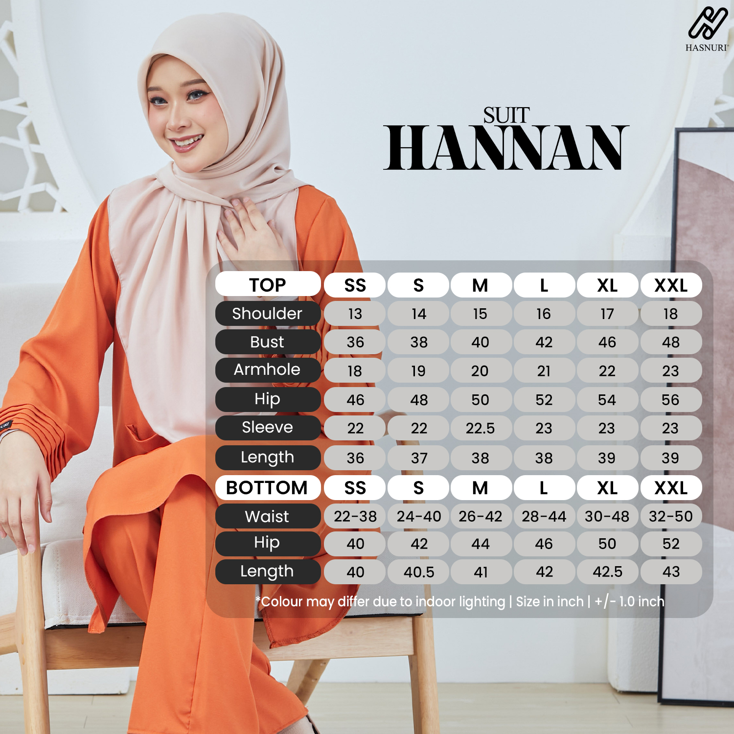 Suit Hannan - Orange