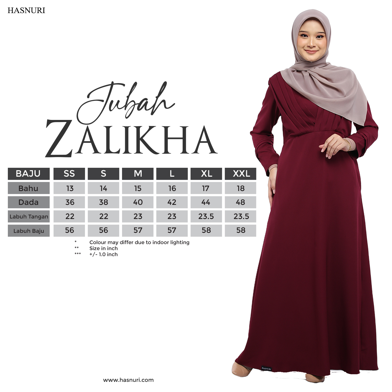 Jubah Zalikha - Emerald Green