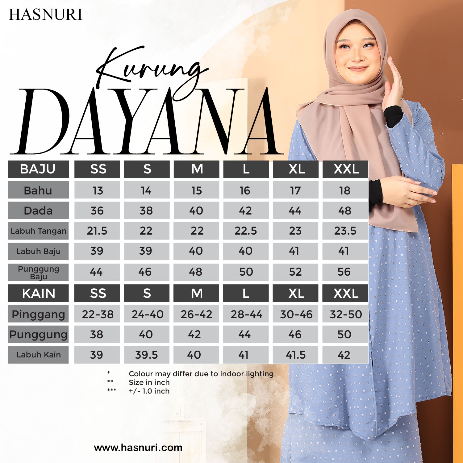 Kurung Dayana - Dusty Green