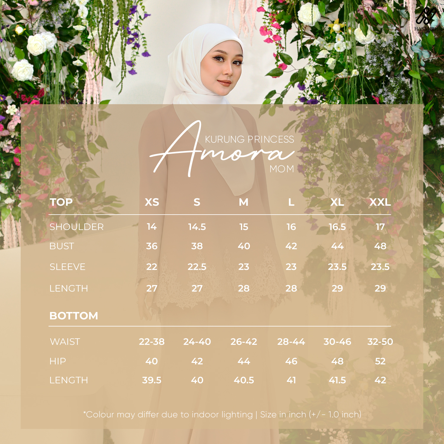 Kurung Princess Amora - Black