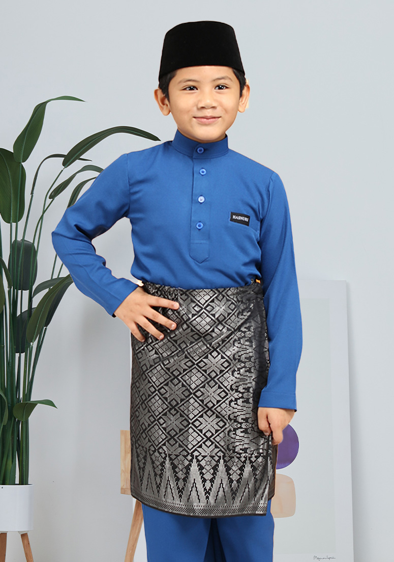 Baju Melayu Kashaf Kids - Oxford Blue&w=300&zc=1