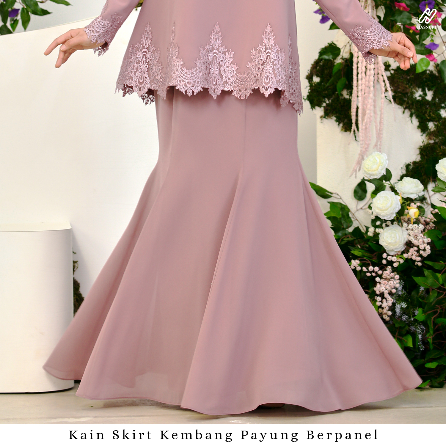 Kurung Princess Amora - Berry Pink