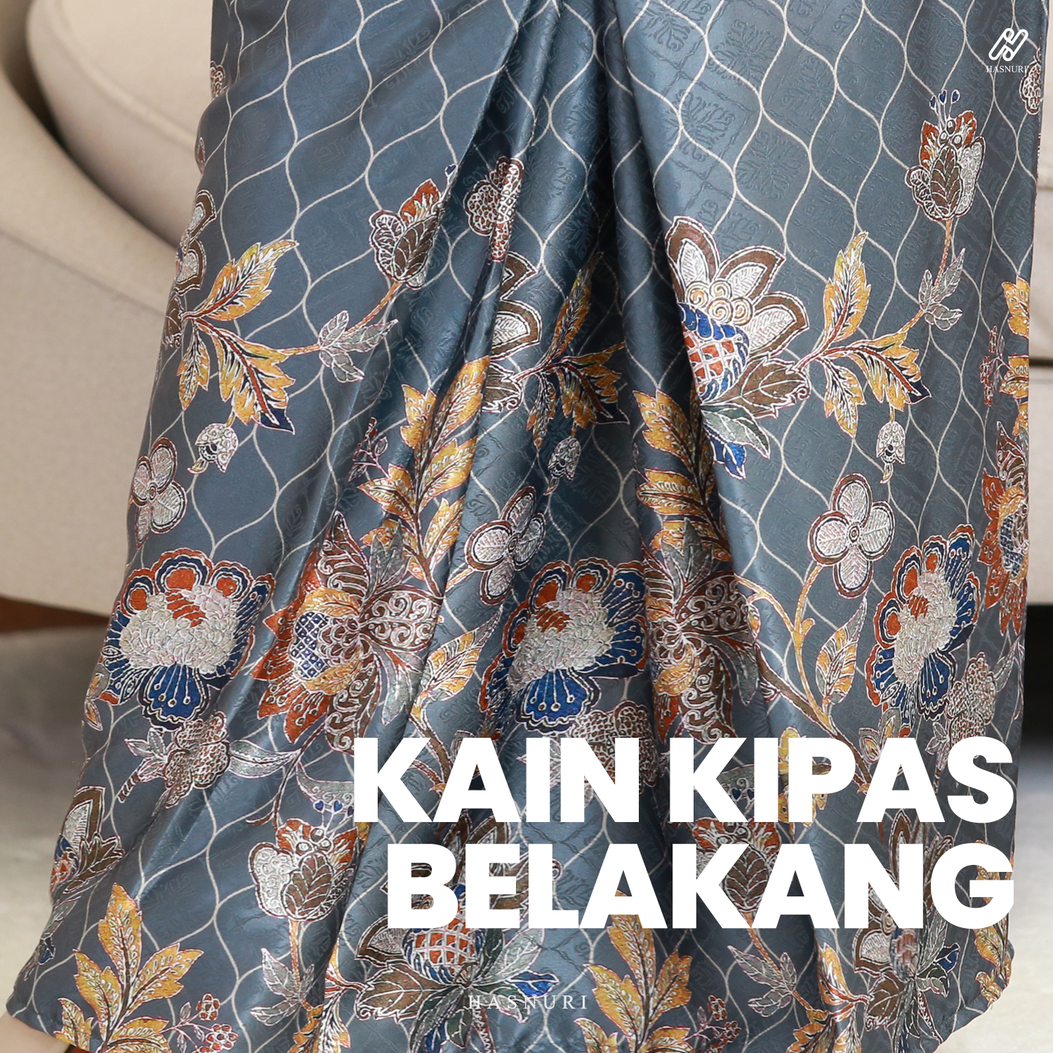 Kebaya Cik Aminah Kids - Blue