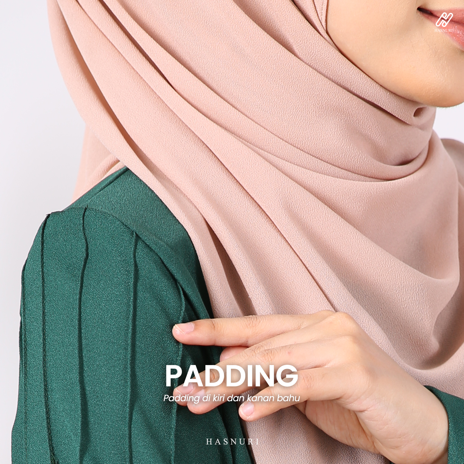 Kurung Alya - Emerald Green