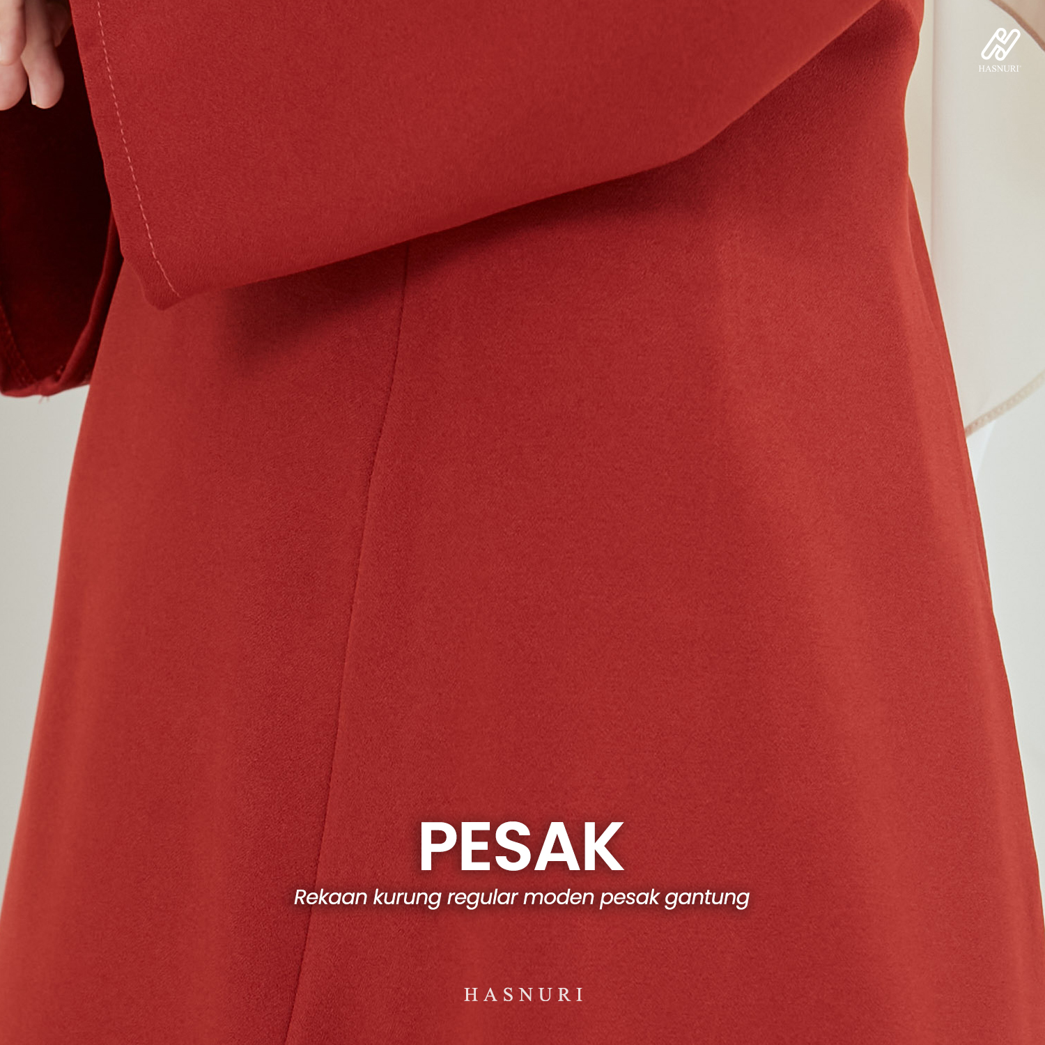 Kurung Zaleha - Dark Orange