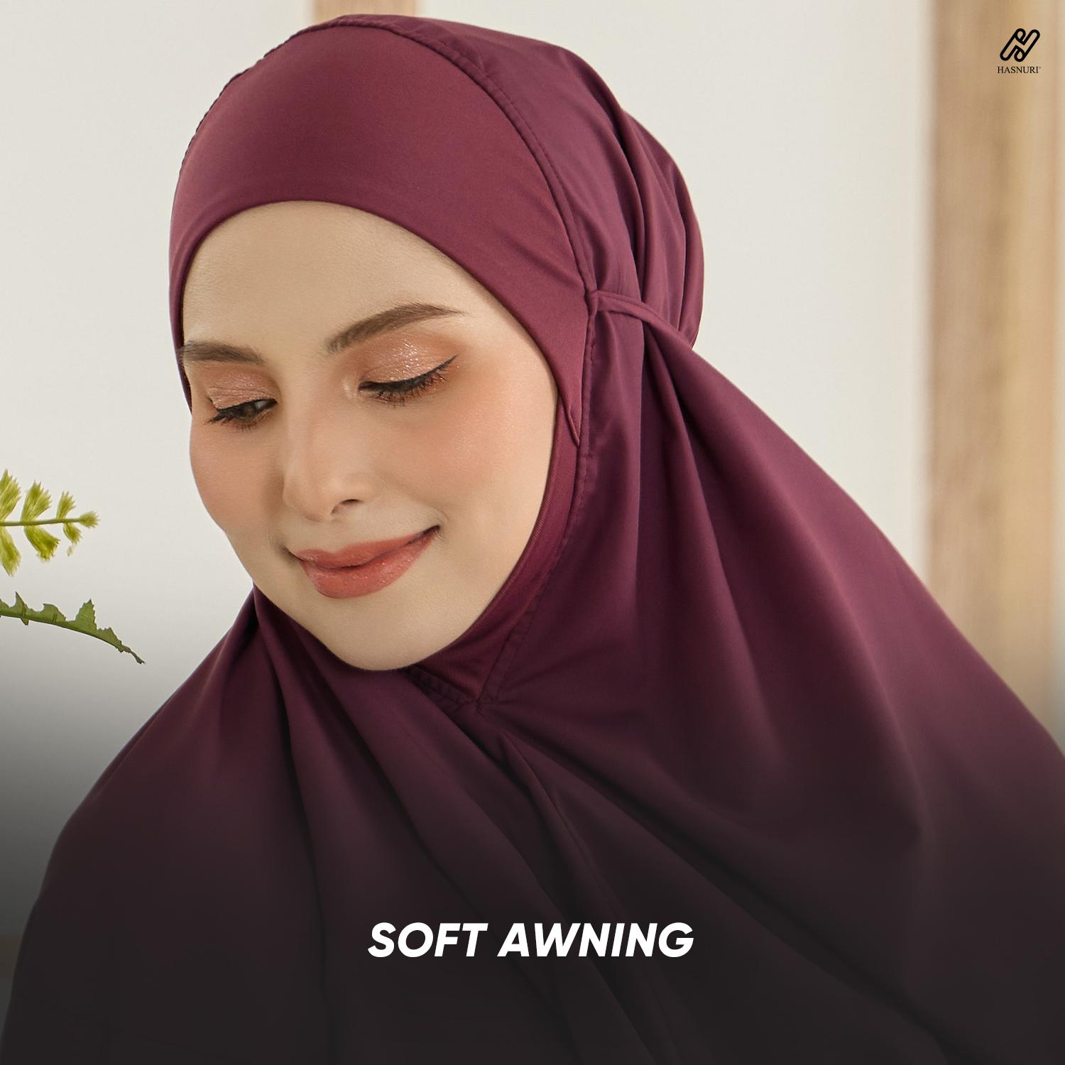 Telekung Hajar - Army Green