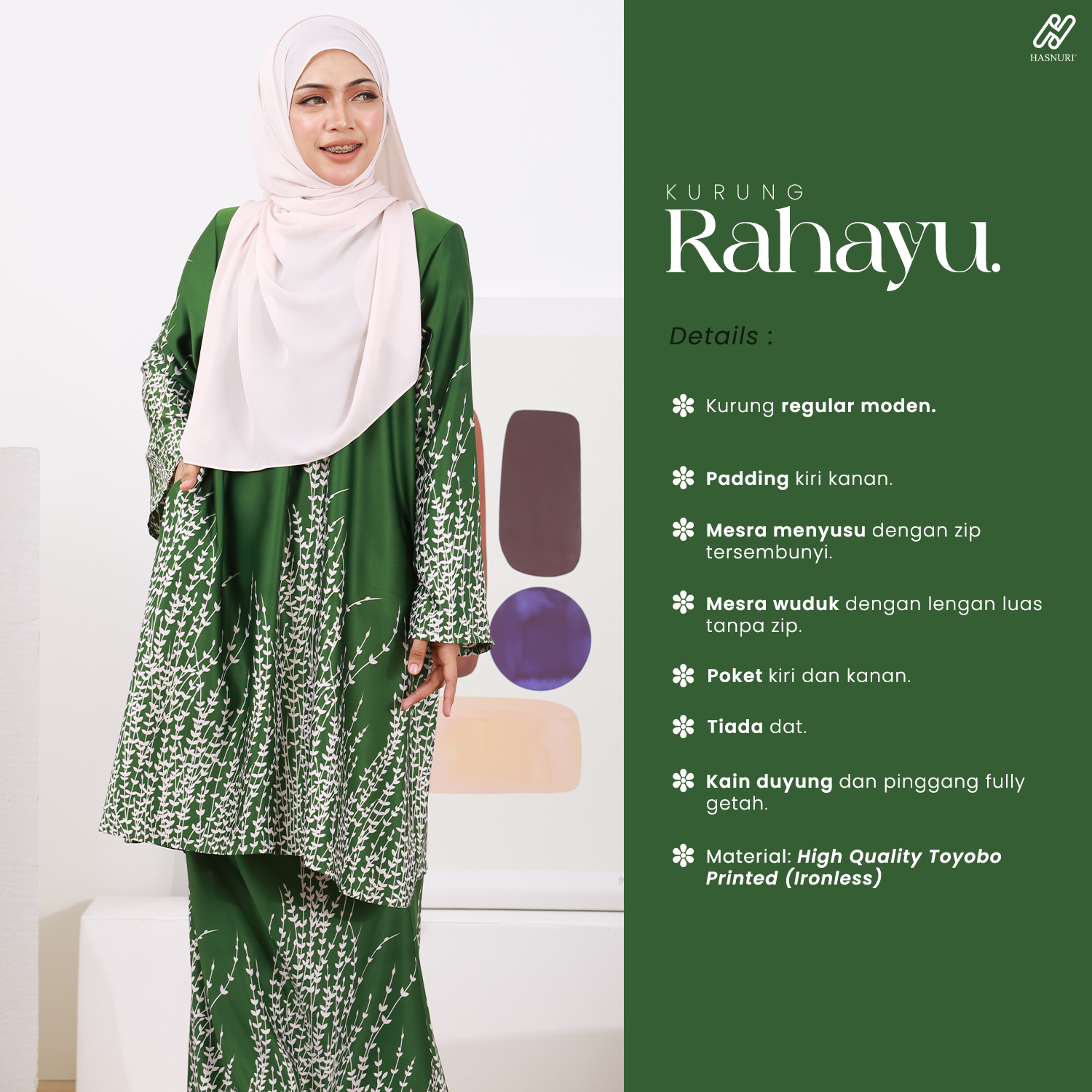 Kurung Rahayu - Blue