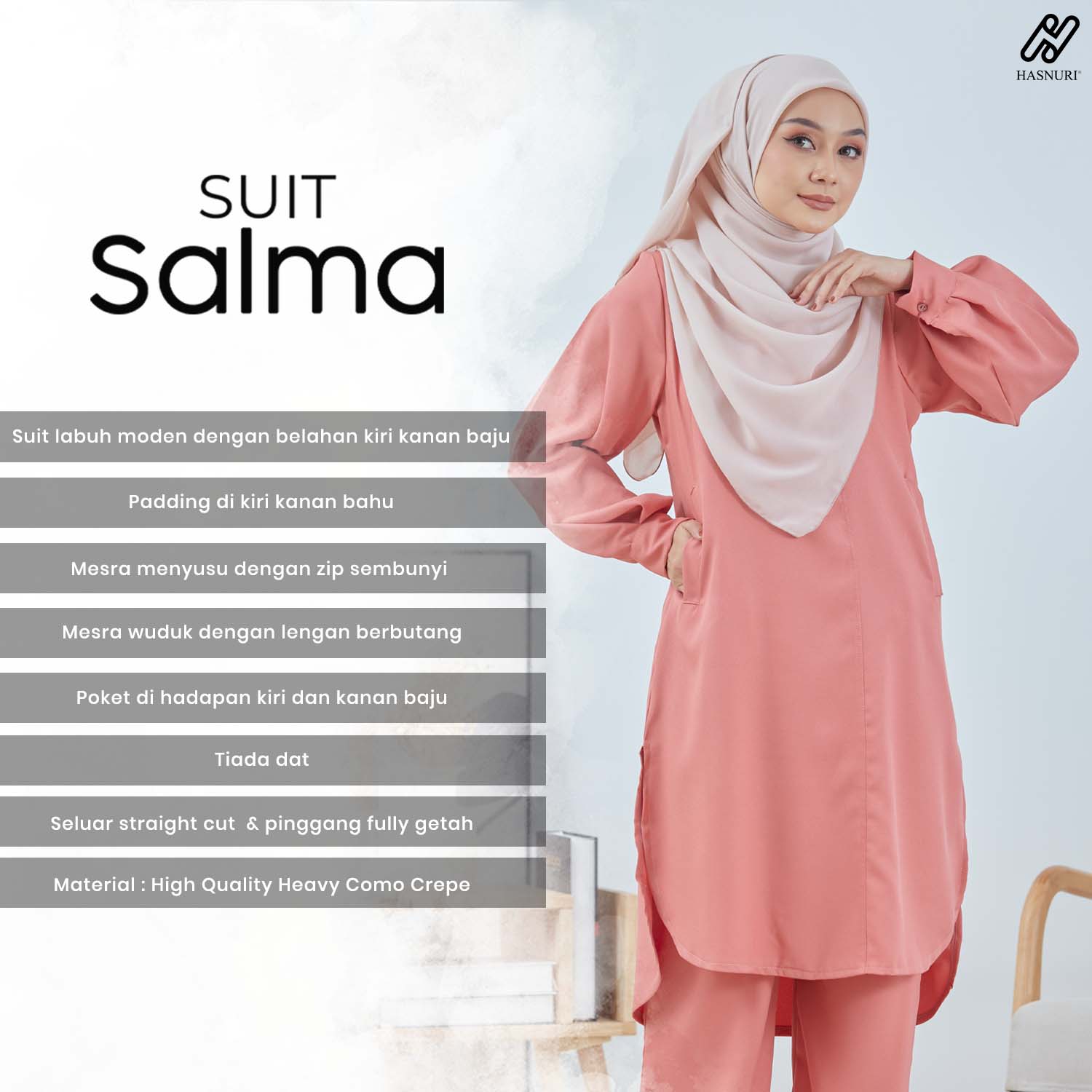 Suit Salma - Dark Choc