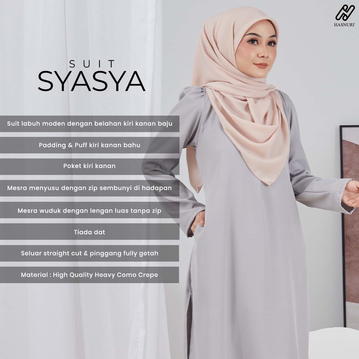 Suit Syasya - Off White