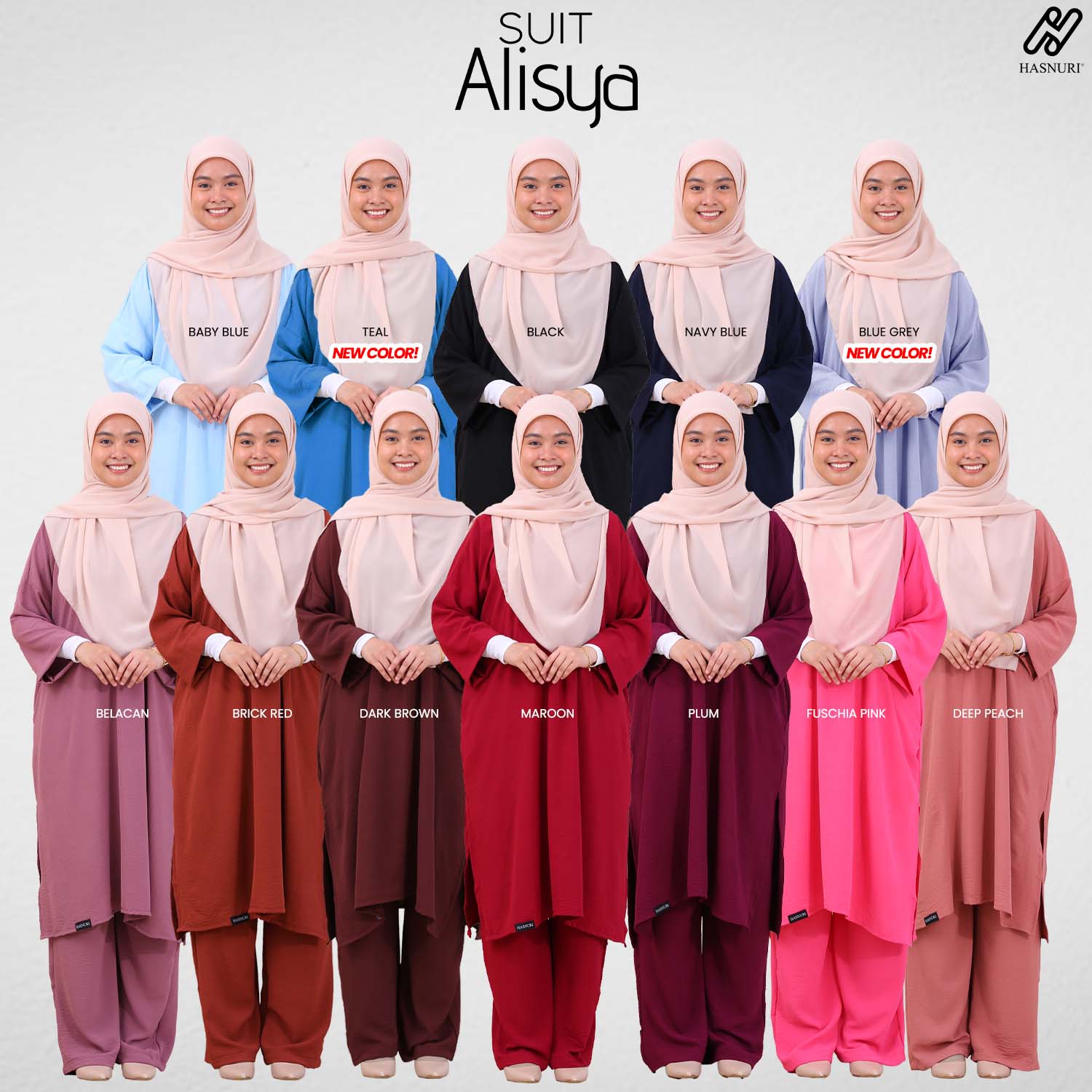 Suit Alisya - Fuschia Pink