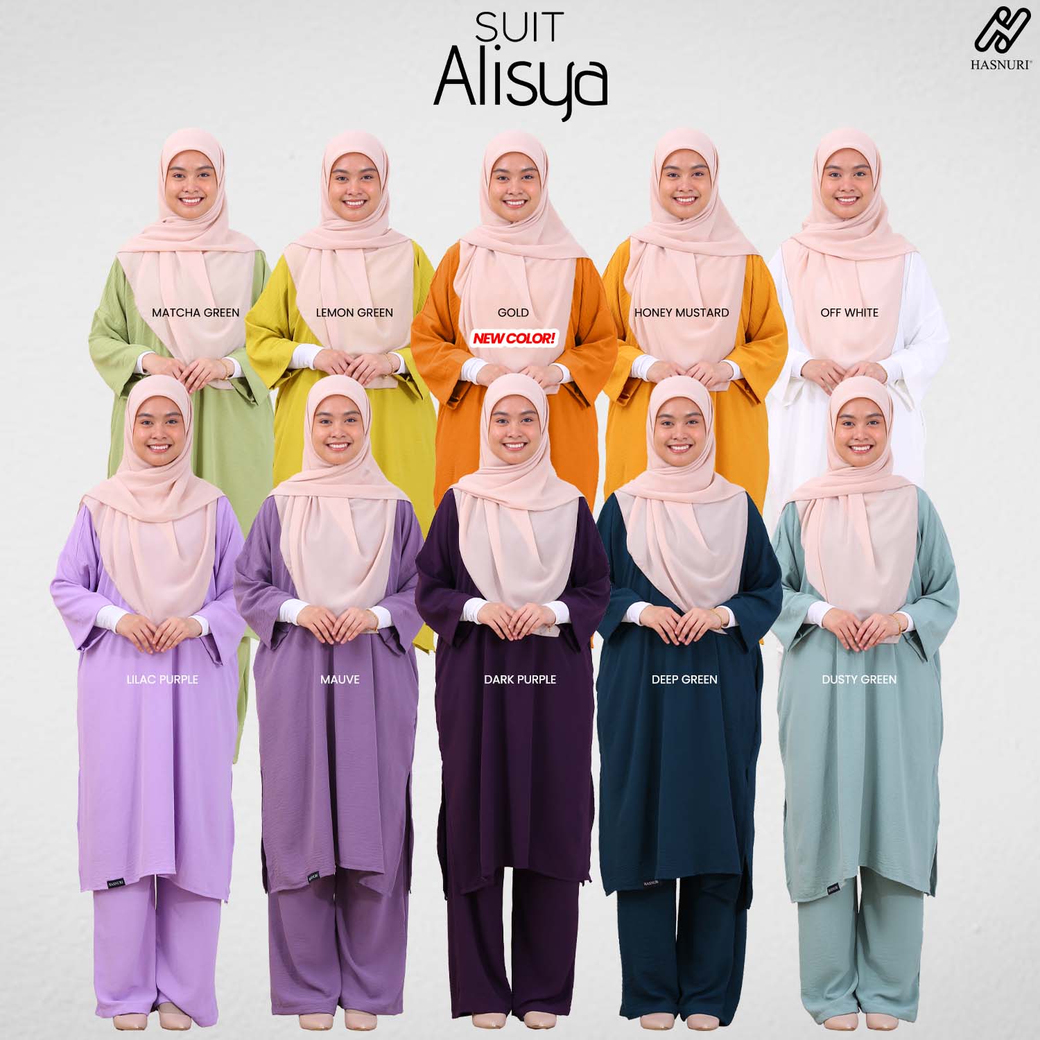Suit Alisya - Honey Mustard