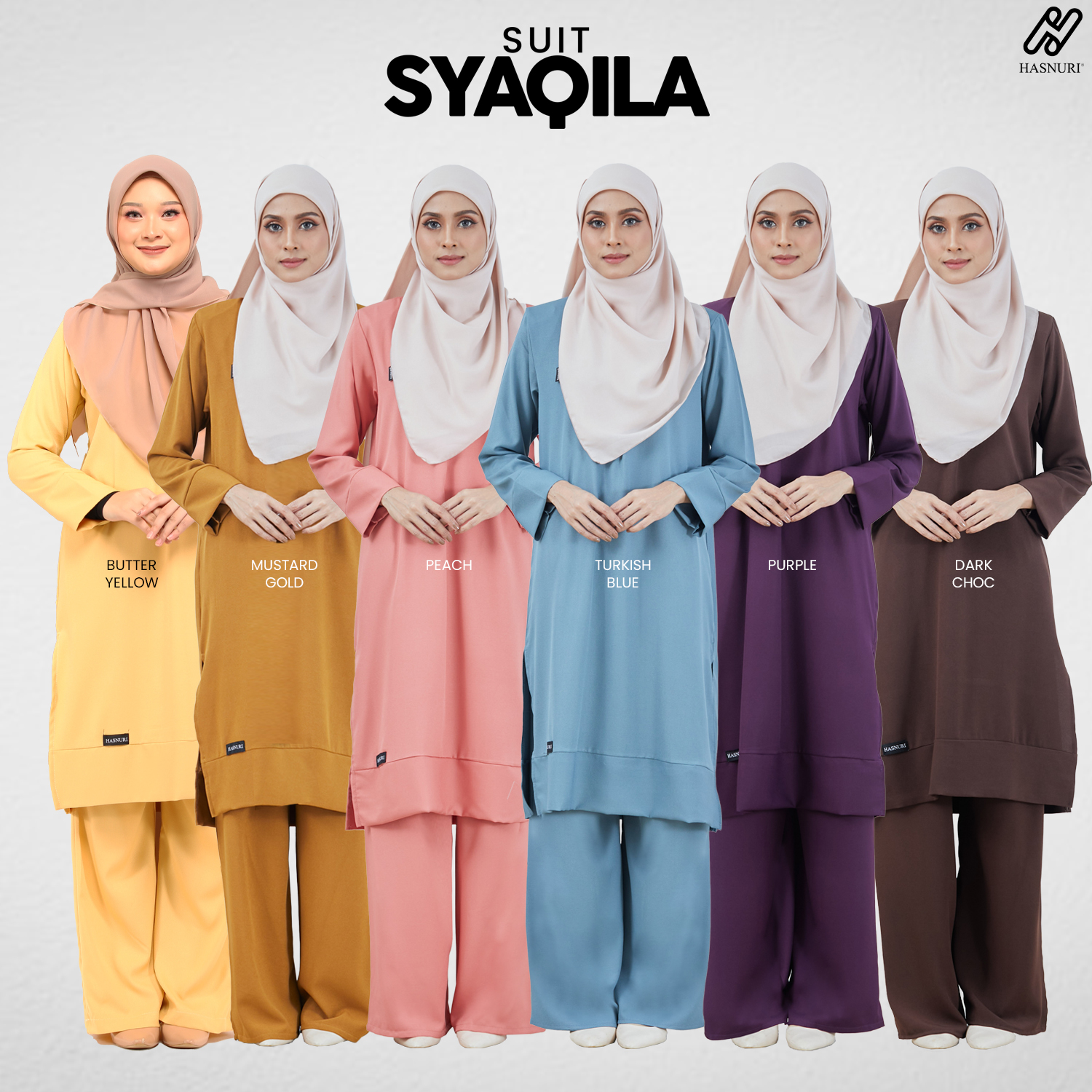 Suit Syaqila - Purple