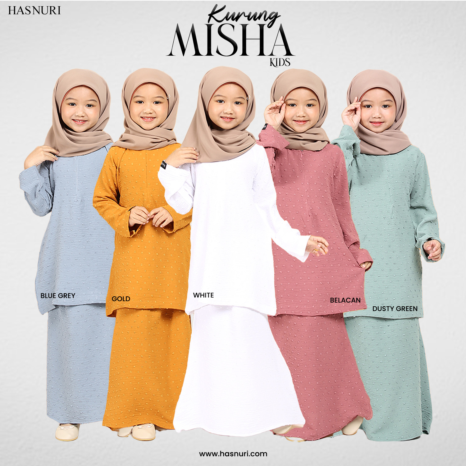 Kurung Misha Kids - Belacan