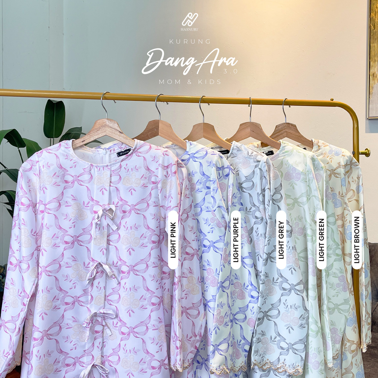 Kurung Dang Ara 3.0 - Light Green