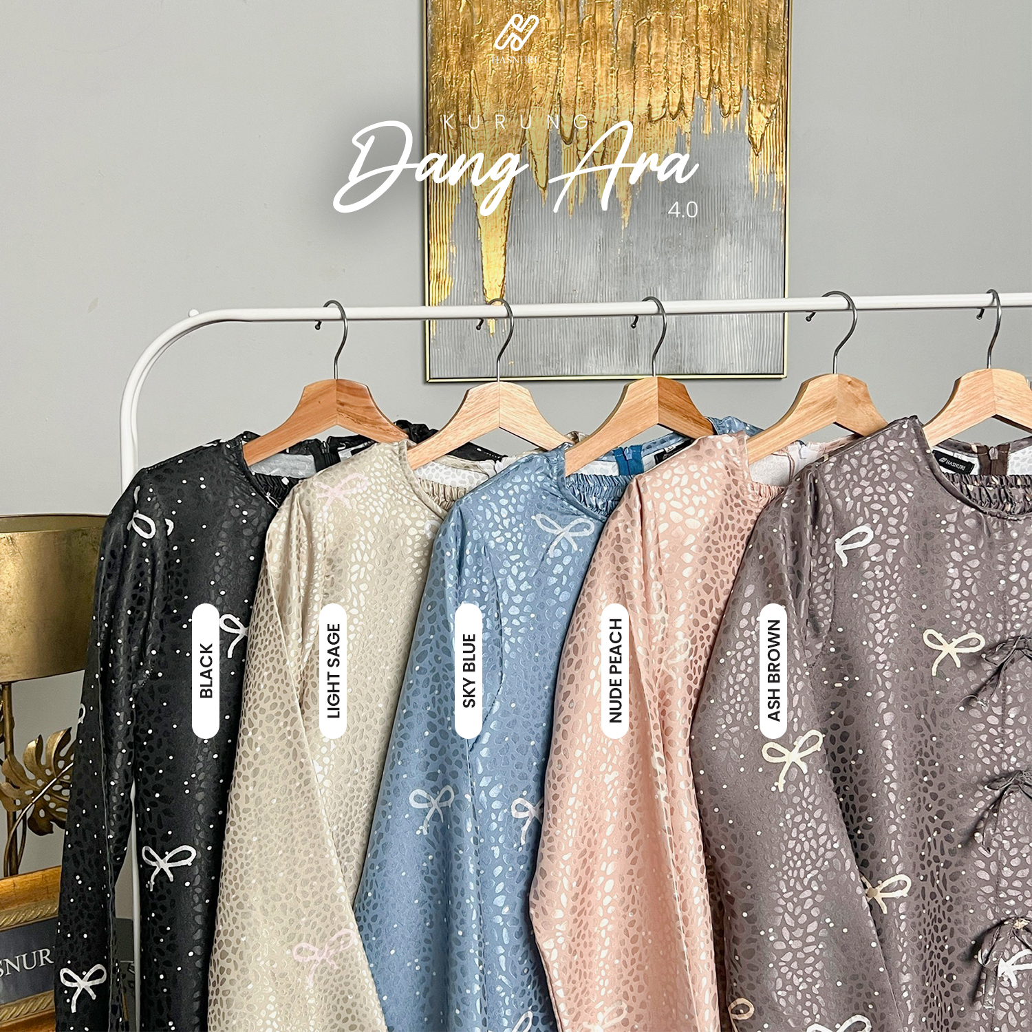 Kurung Dang Ara Kids 4.0 - Sky Blue