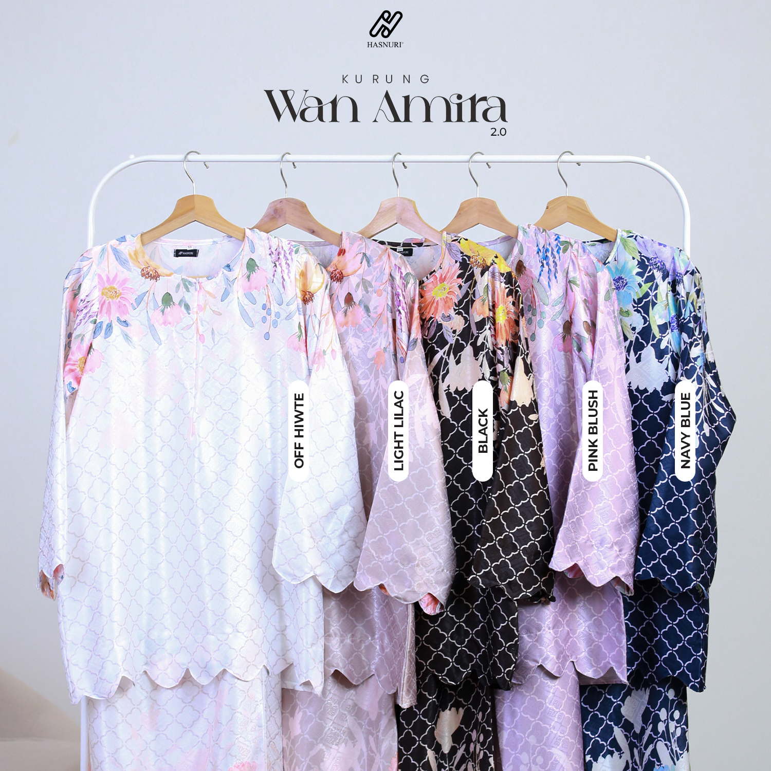 Kurung Wan Amira Kids 2.0 - Off White