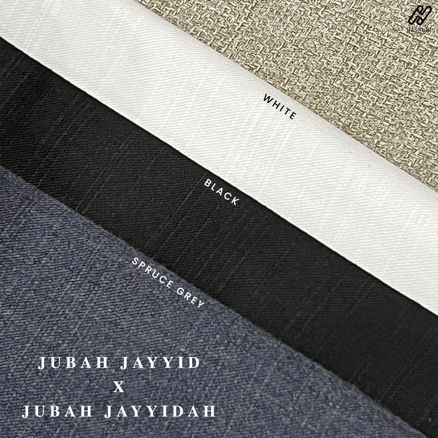 Jubah Jayyidah Kids - Spruce Grey