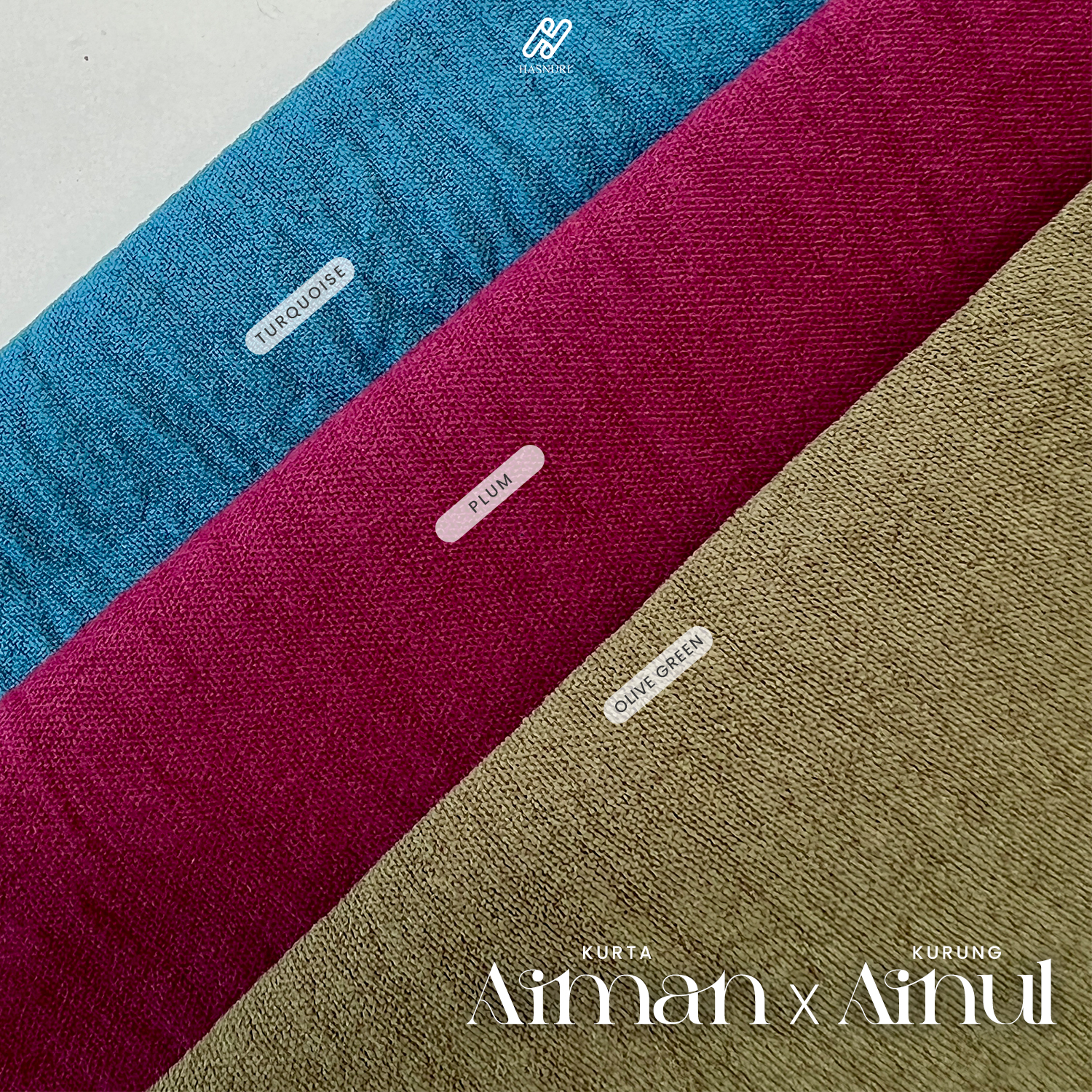 Kurung Ainul Kids - Plum