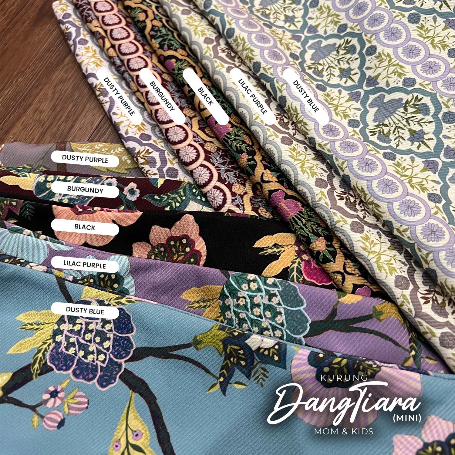 Kurung Dang Tiara Mini - Black