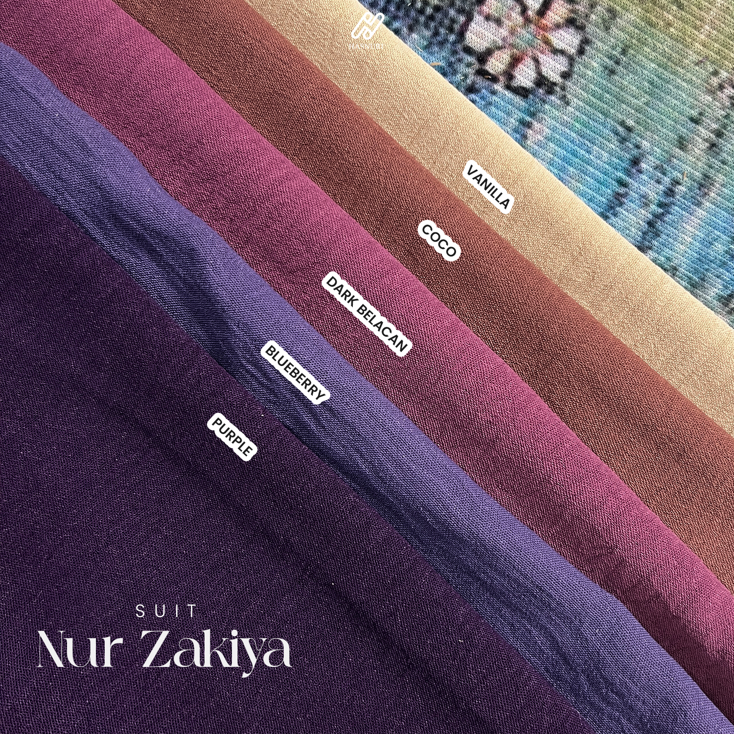 Suit Nur Zakiya - Vanilla