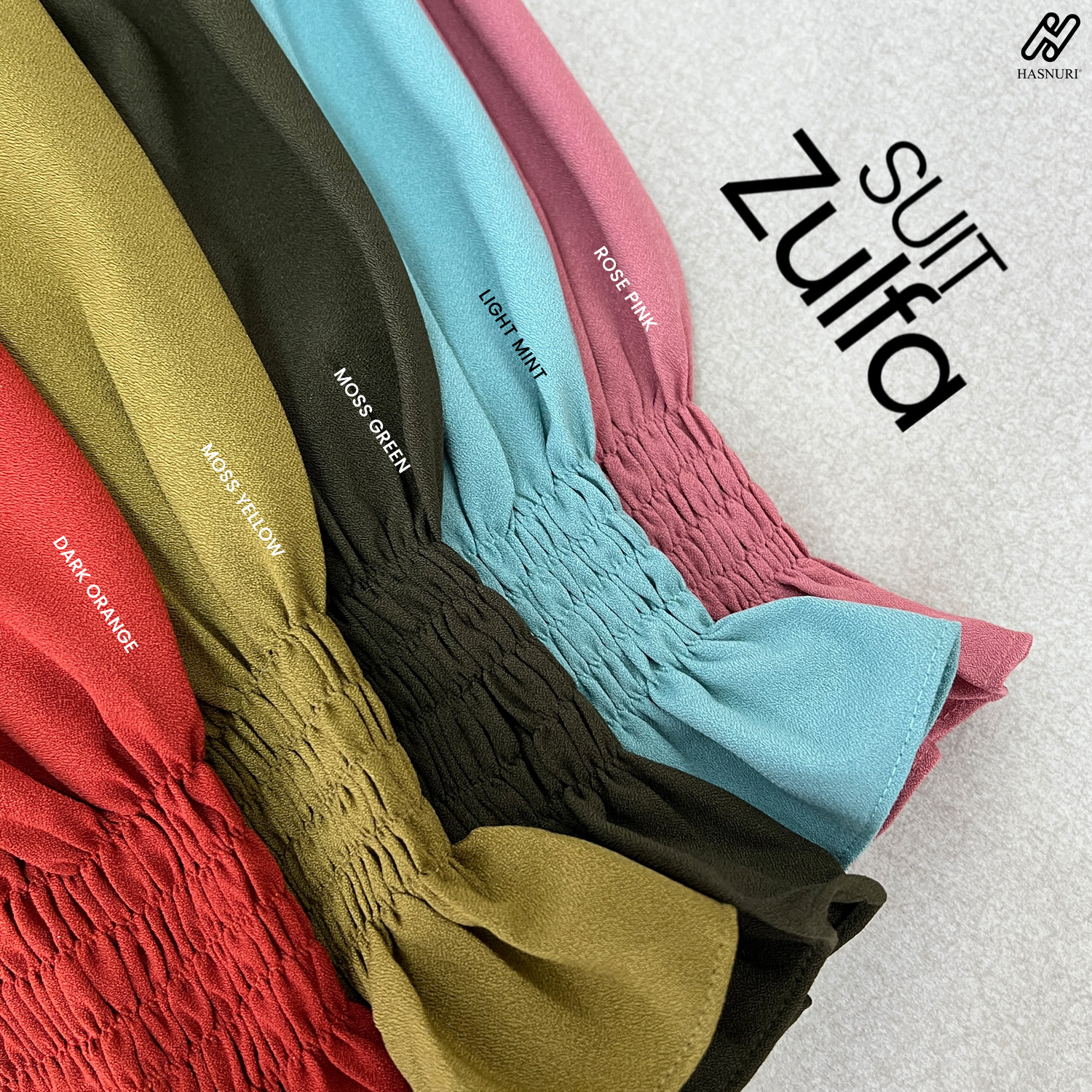 Suit Zulfa - Light Mint