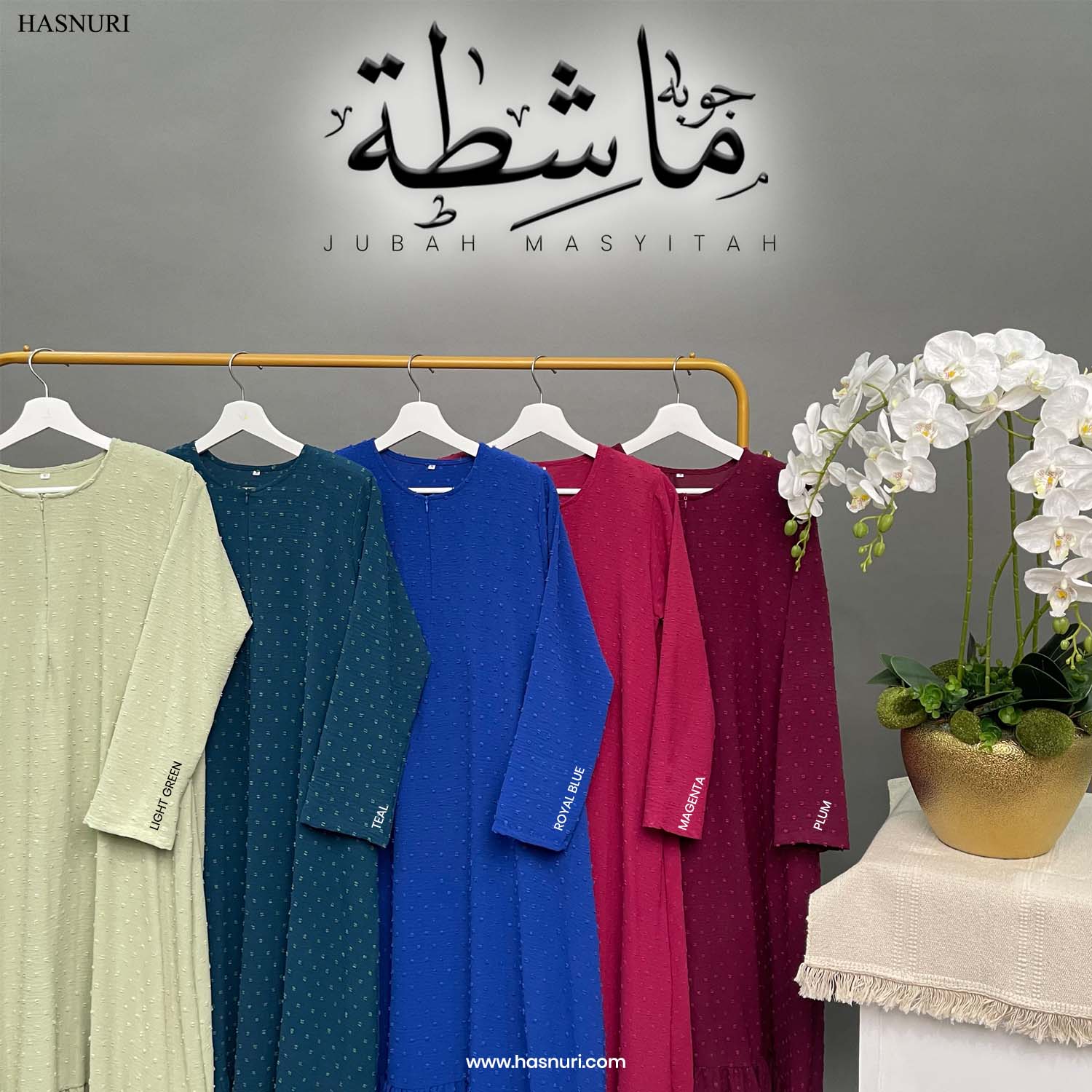 Jubah Masyitah - Light Green