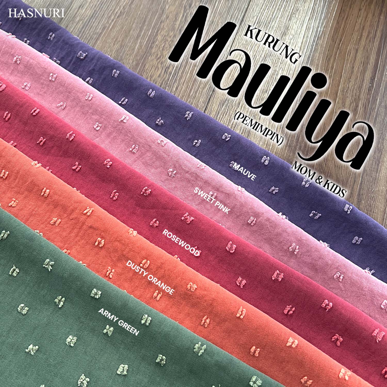 Kurung Mauliya Kids - Rosewood