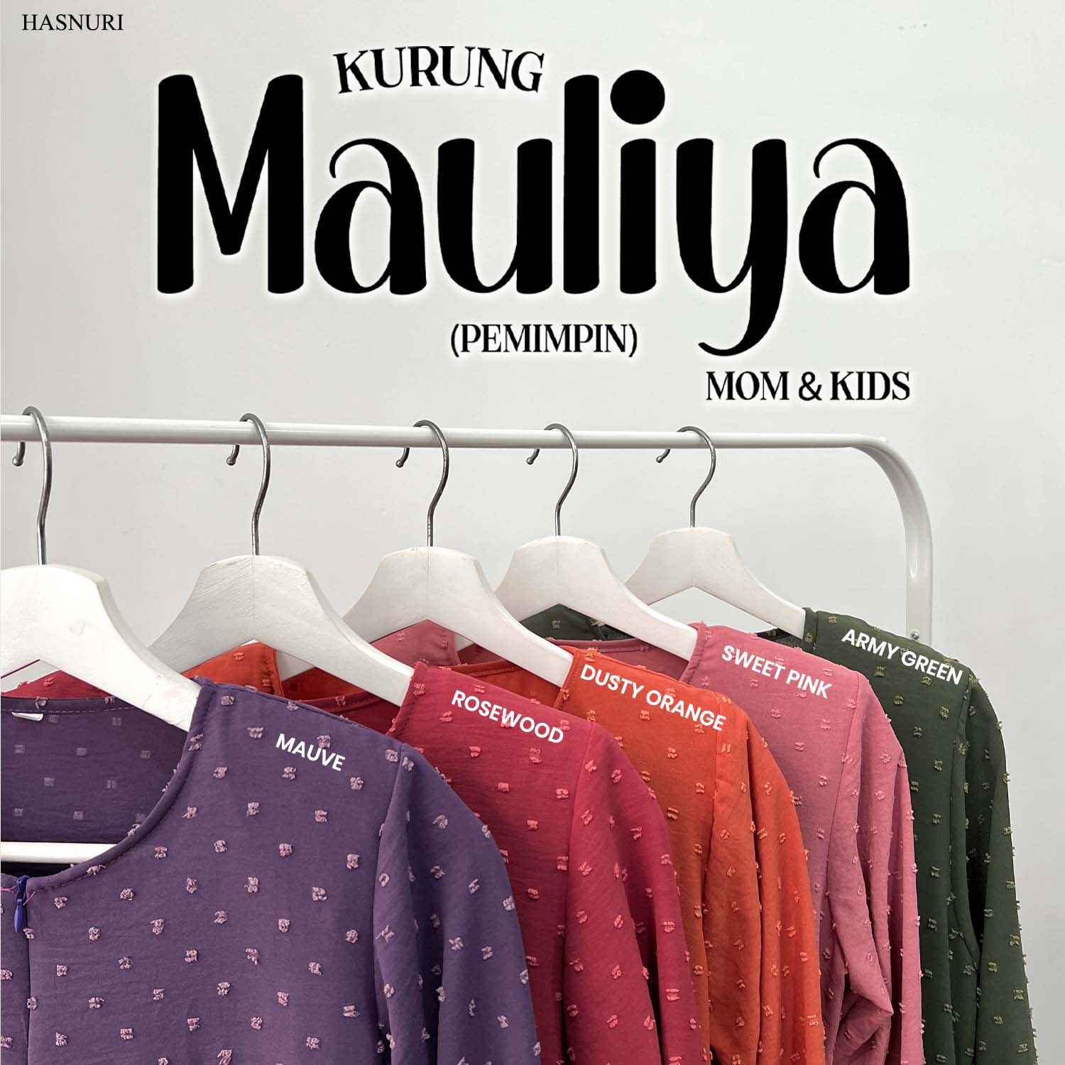 Kurung Mauliya Kids - Rosewood