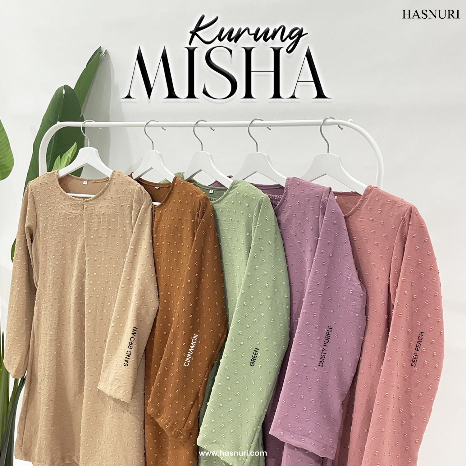 Kurung Misha - Sand Brown