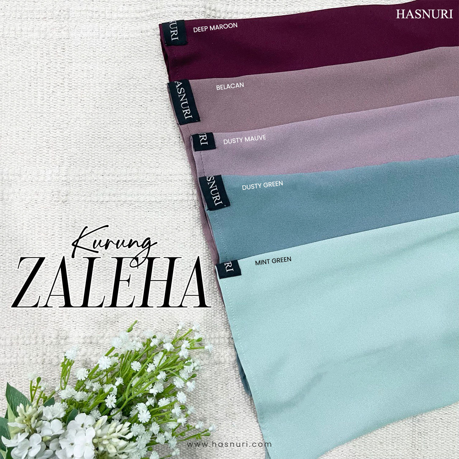 Kurung Zaleha - Dusty Mauve