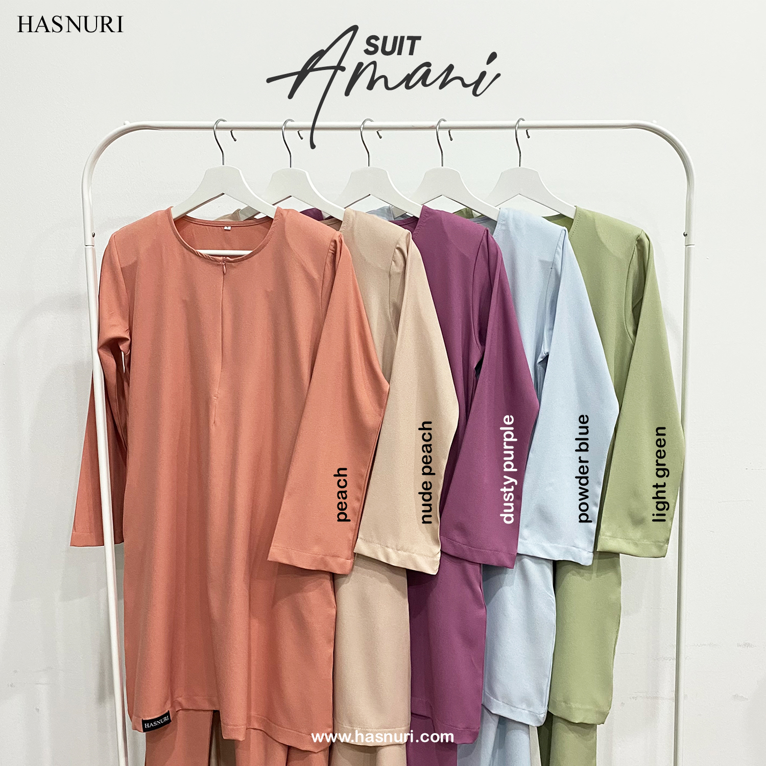 Suit Amani - Peach