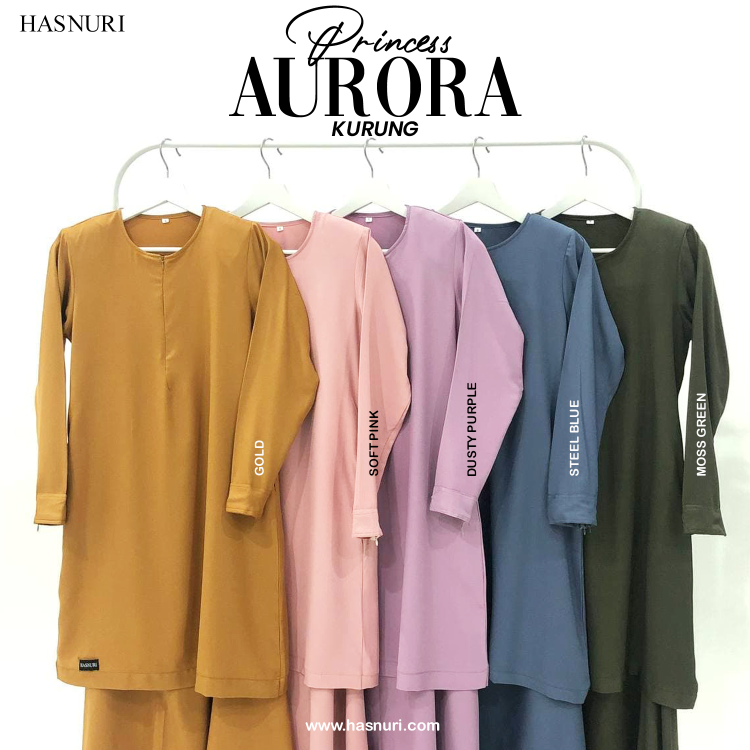 Kurung Princess Aurora - Magenta