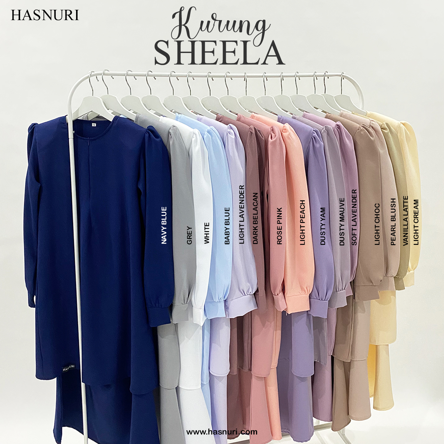 Kurung Sheela - Light Choc