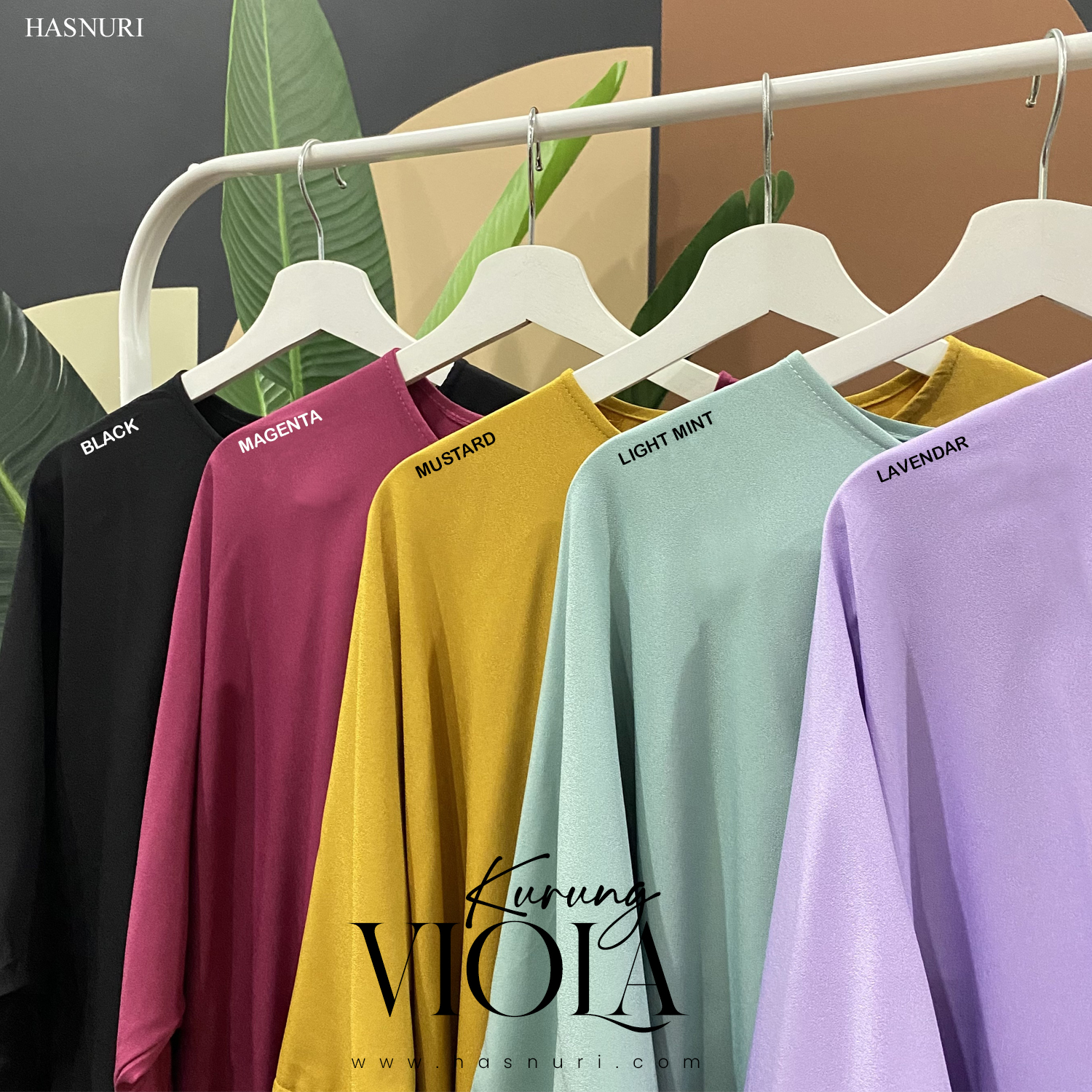 Kurung Viola Kids - Magenta