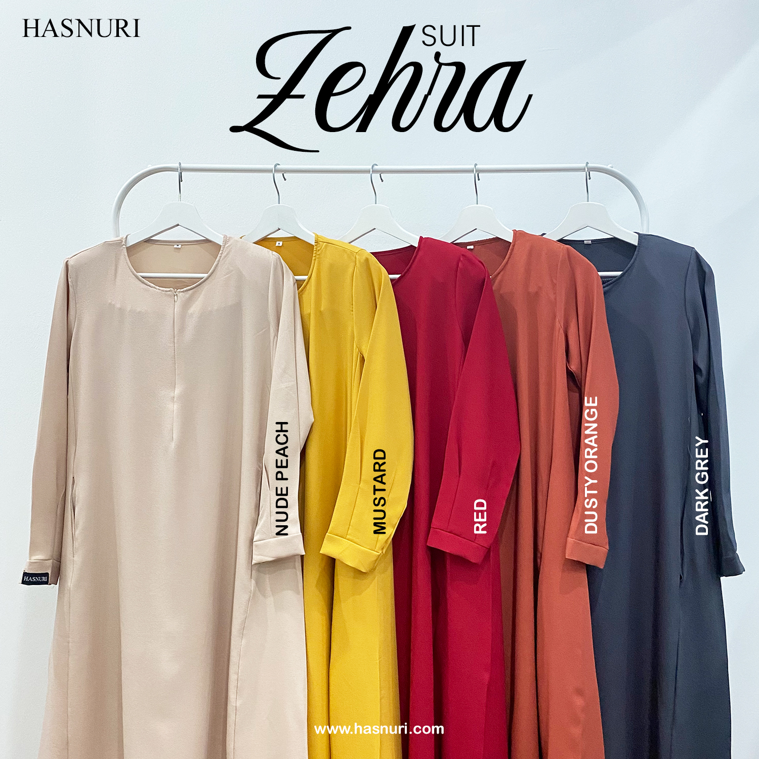 Suit Zehra - Mustard