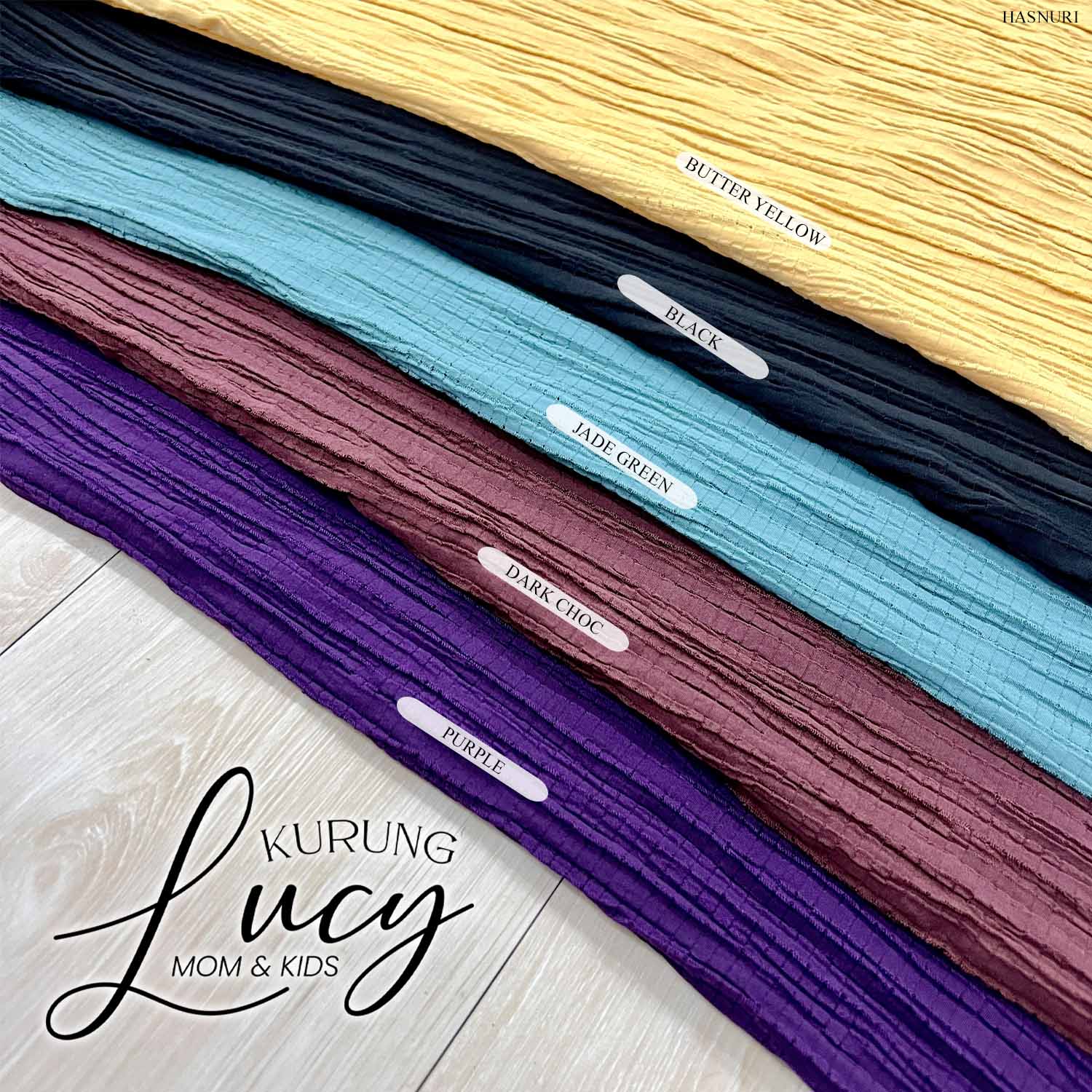 Kurung Lucy Kids - Purple