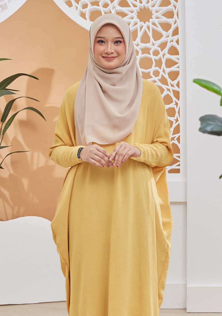 Abaya Nur Nysa - Butter Yellow&w=300&zc=1