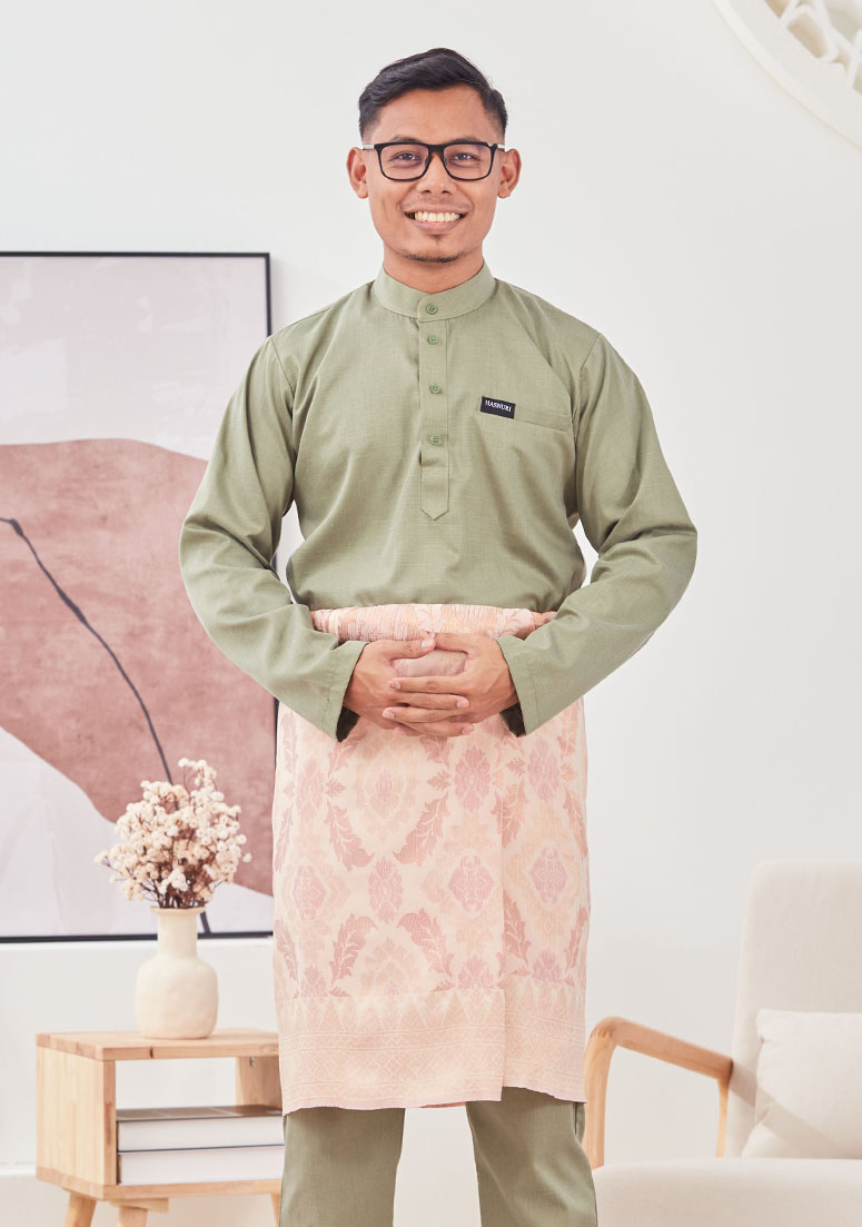 Baju Melayu Haqiem - Olive Green&w=300&zc=1