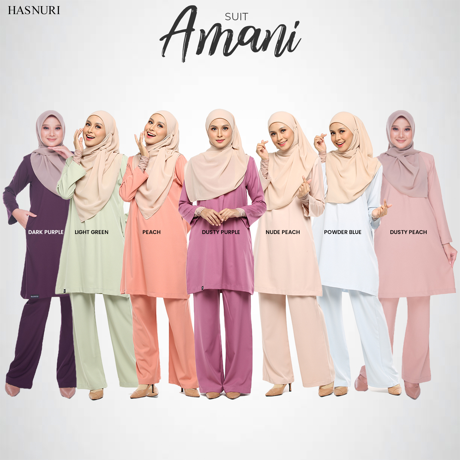 Suit Amani - Peach